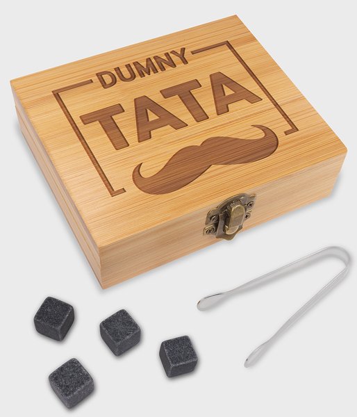 Dumny tata - kamienie do whisky