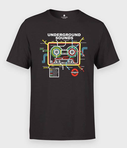 Dźwięki Undergroundu - koszulka męska