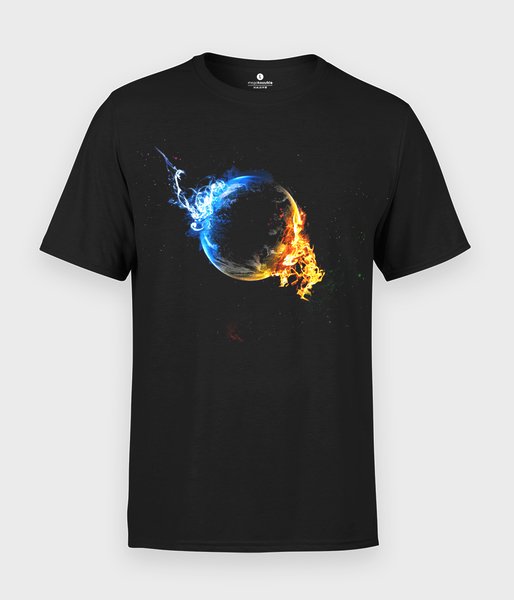 Earth on fire - koszulka męska
