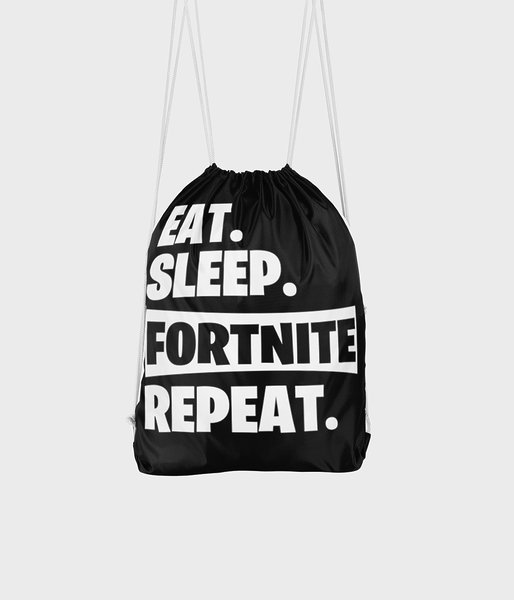 Eat Sleep Fortnite Repeat - plecak workowy