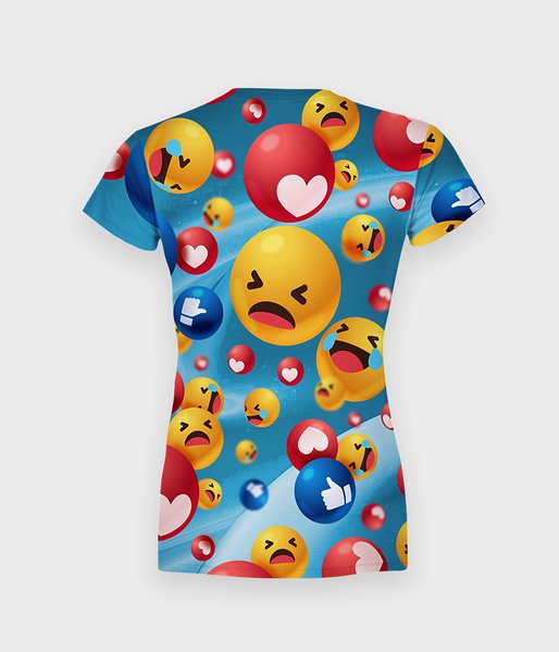 Emojis  - koszulka damska fullprint-2