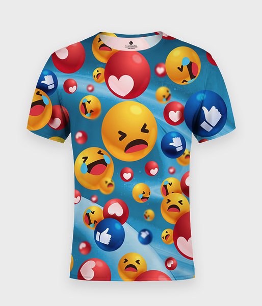 Emojis - koszulka męska fullprint