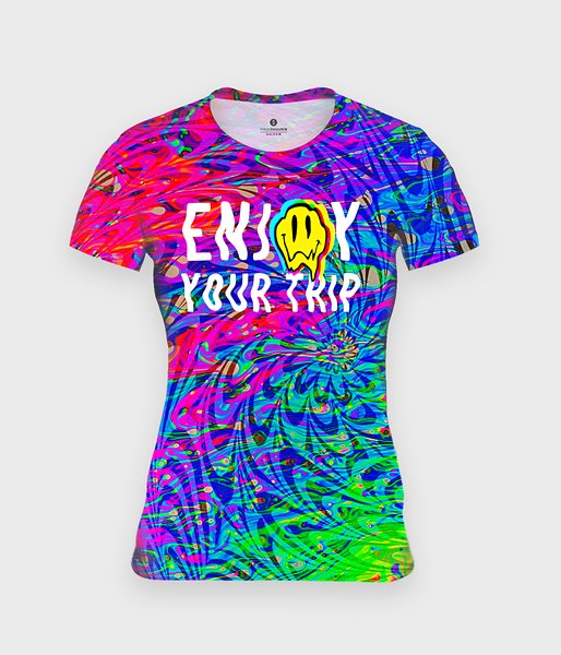 Enjoy Your Trip - koszulka damska fullprint