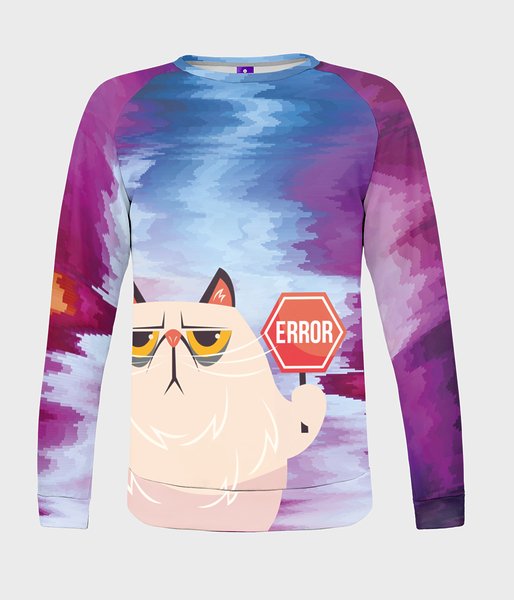 Error Cat - bluza damska fullprint