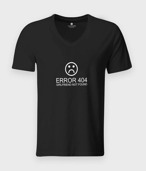 Error girl - koszulka męska v-neck