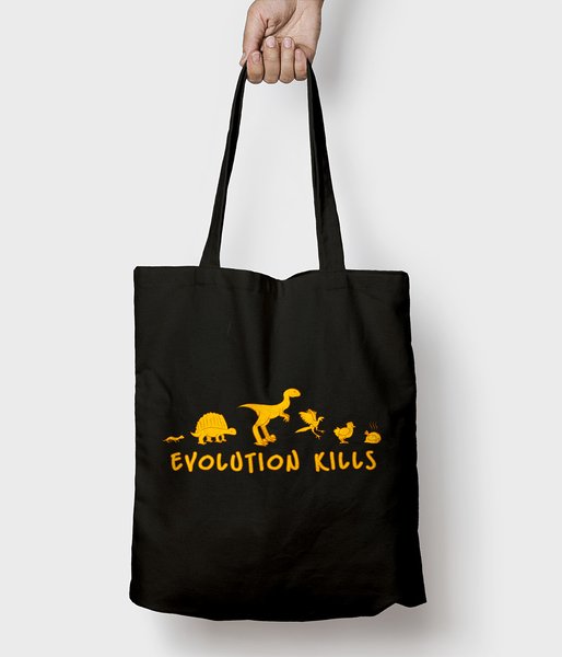 Evolution Kills - torba bawełniana