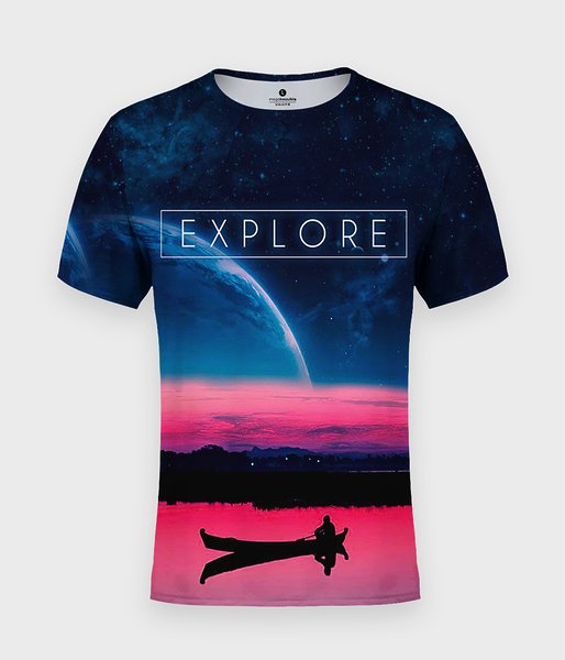 Explore - koszulka męska fullprint