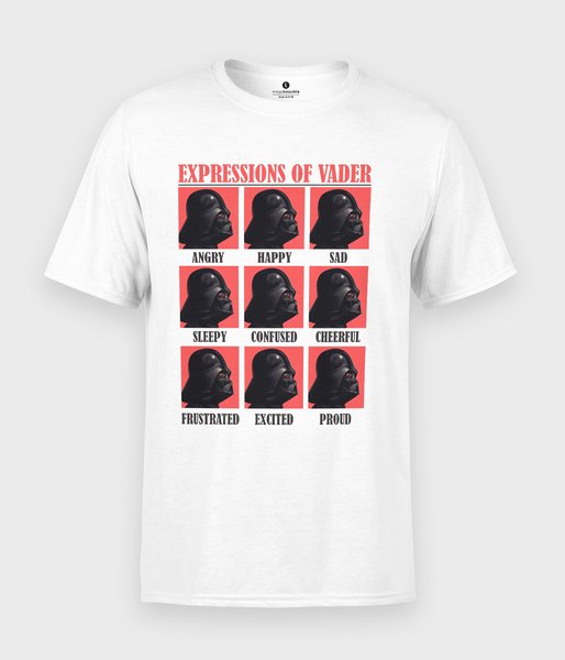 Expressions of Vader - koszulka męska