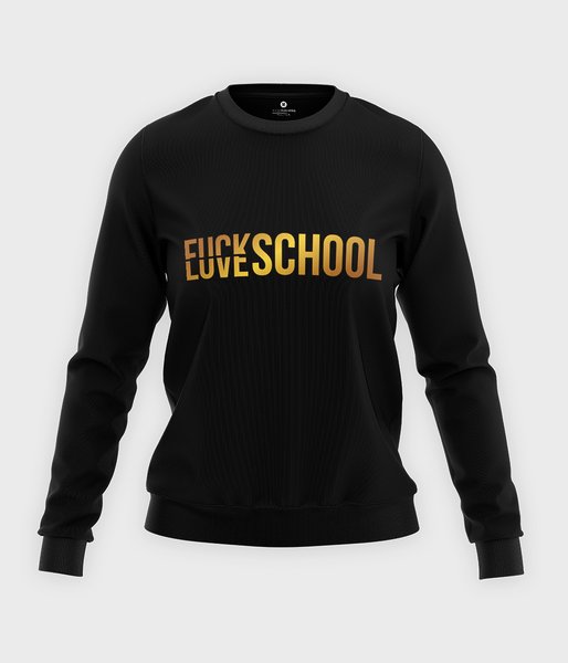 F Love School - bluza klasyczna damska