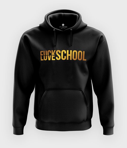 F Love School - bluza z kapturem