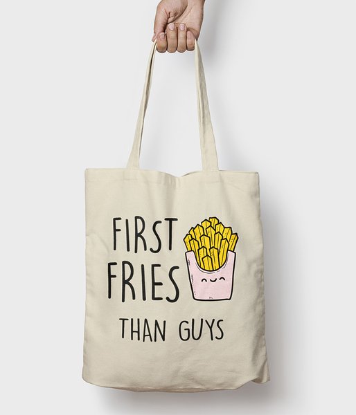 First fries than guys - torba bawełniana