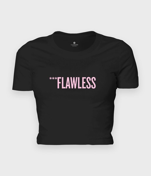 Flawless - koszulka damska cropped