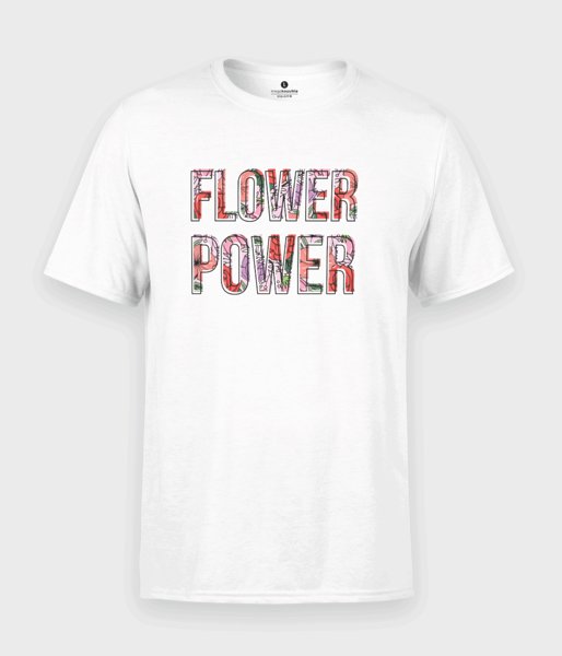 Flower Power - koszulka męska