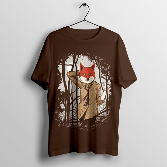Fox - koszulka męska-2