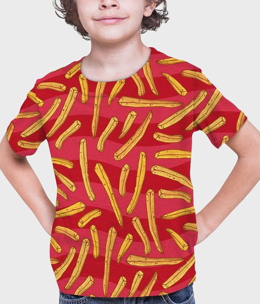 Fryty - koszulka dziecięca fullprint