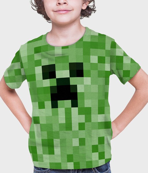Fullprint Creeper - koszulka dziecięca fullprint