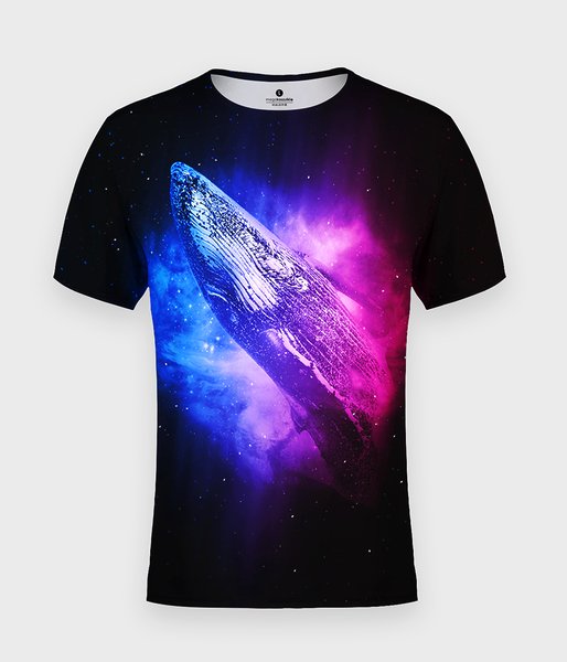 Galactic whale - koszulka męska fullprint