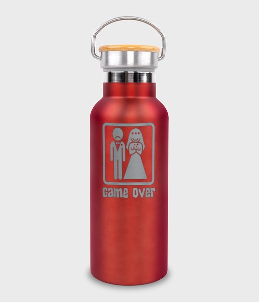 Game over Czerwone - termos ze stali nierdzewnej