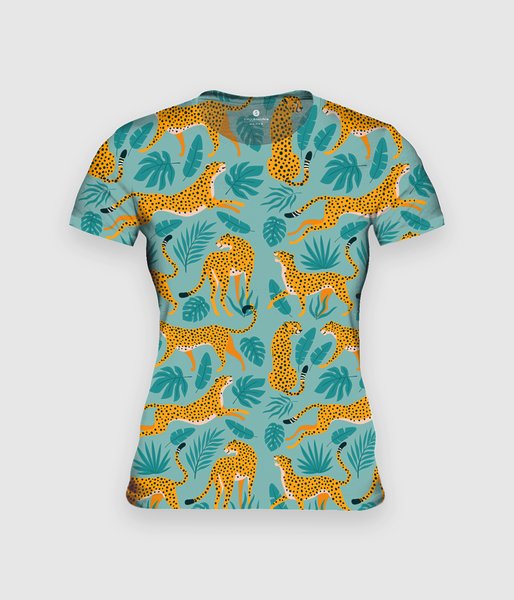 Gepardy - koszulka damska fullprint