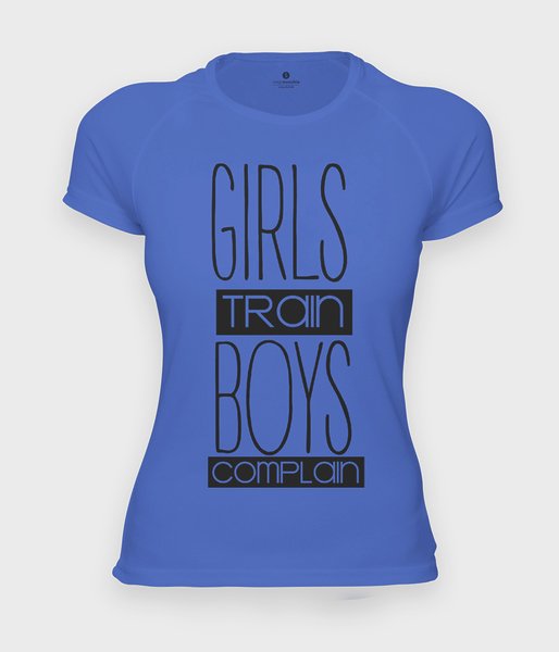 Girls train - koszulka damska sportowa