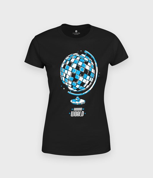 Globus Disco Ball - koszulka damska