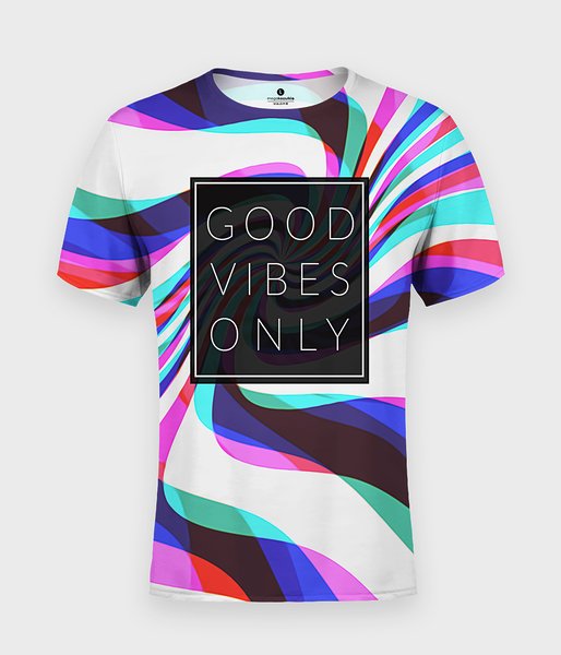 Good Vibes Only - koszulka męska fullprint