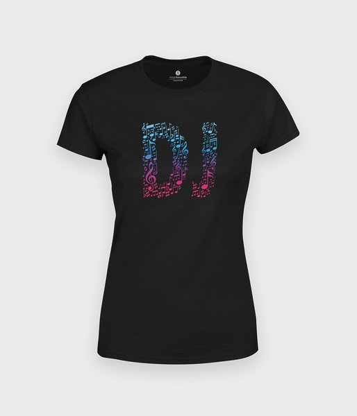 Gradient DJ - koszulka damska