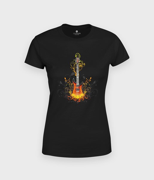 Guitar - koszulka damska