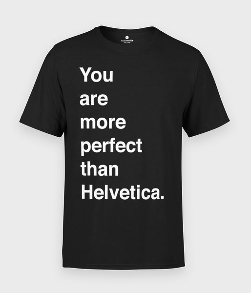 Helvetica - koszulka męska
