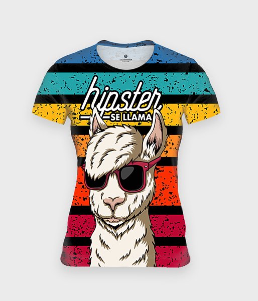 Hipster se llama  - koszulka damska fullprint