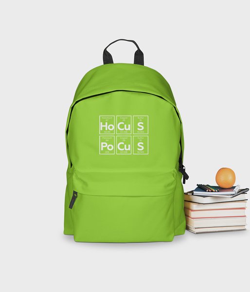 HoCuS PoCuS  - plecak zielony - plecak szkolny