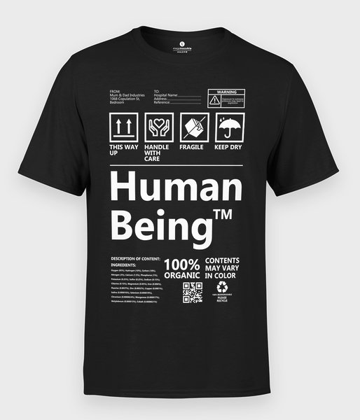Human Being - koszulka męska
