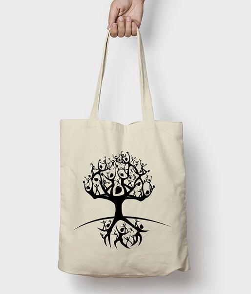 Human Tree - torba bawełniana
