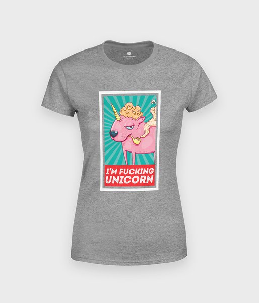 I am unicorn - koszulka damska