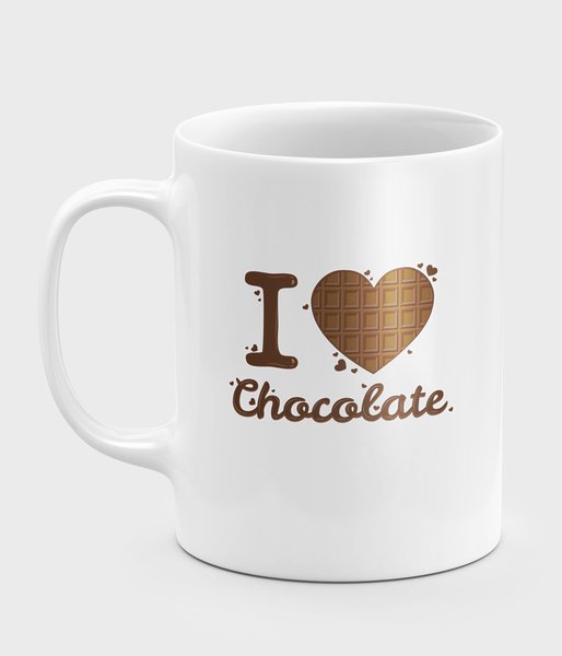 I love chocolate 2 - kubek