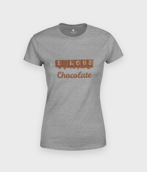 I love Chocolate - koszulka damska