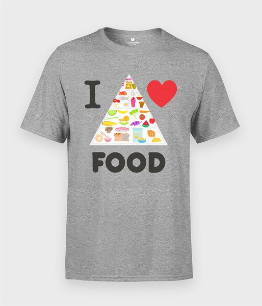 I love food - koszulka męska