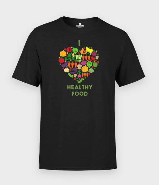 I love healthy food - koszulka męska