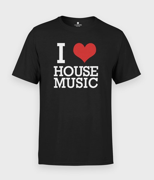 I love house music - koszulka męska