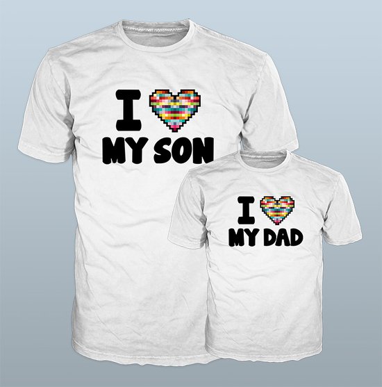 I love my dad - koszulka dziecięca-2