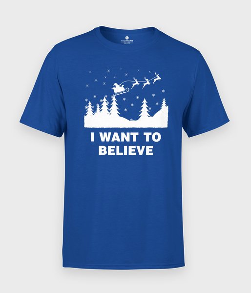 I want to believe - koszulka męska