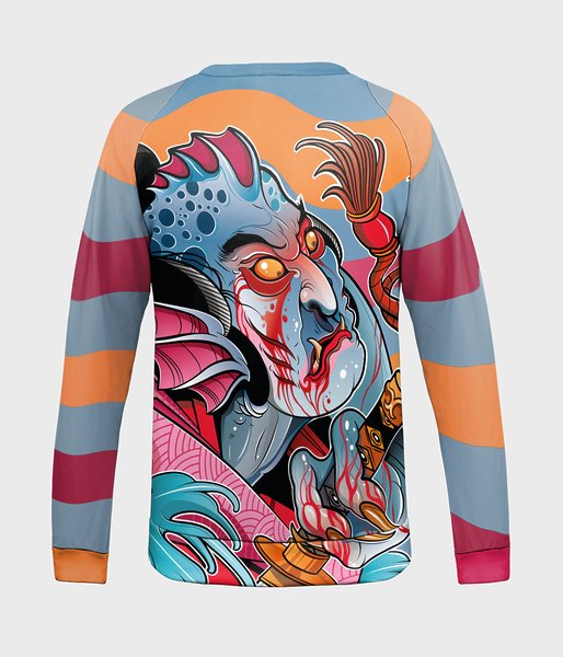 Japanese Demon - bluza męska fullprint-2