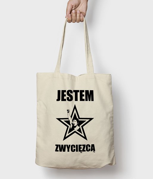 Jestem Zwycięzcą - torba bawełniana