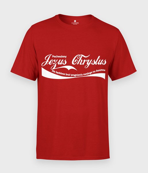 Jezus Chrystus Cola - koszulka męska