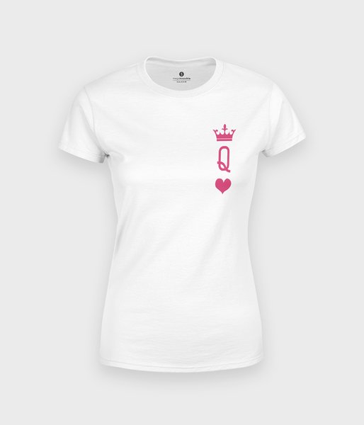 Karciana królowa - koszulka damska