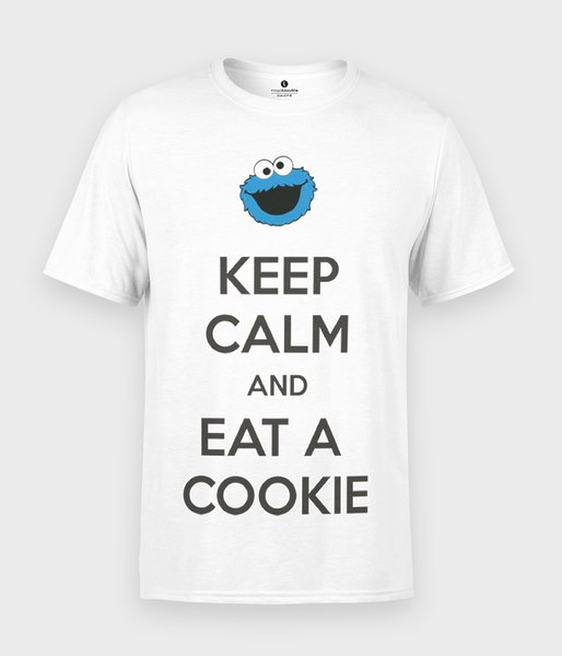 Keep Calm and Eat a Cookie - koszulka męska