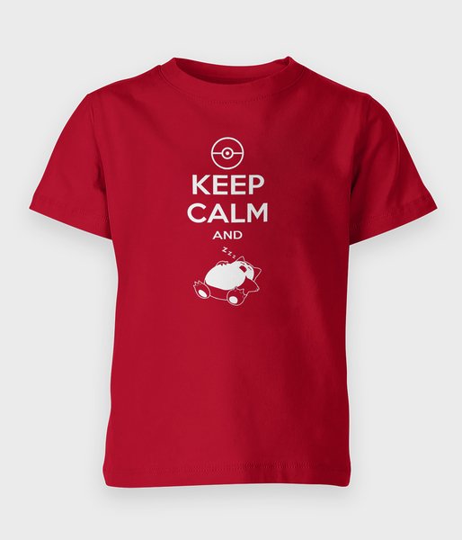 Keep Calm And Zzz - koszulka dziecięca