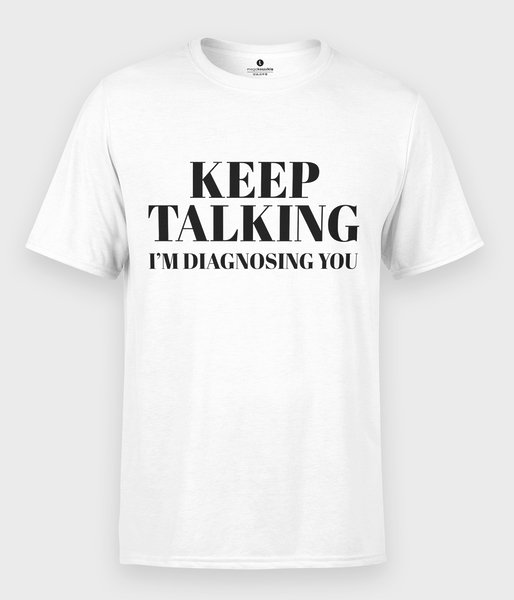 Keep Talking - koszulka męska