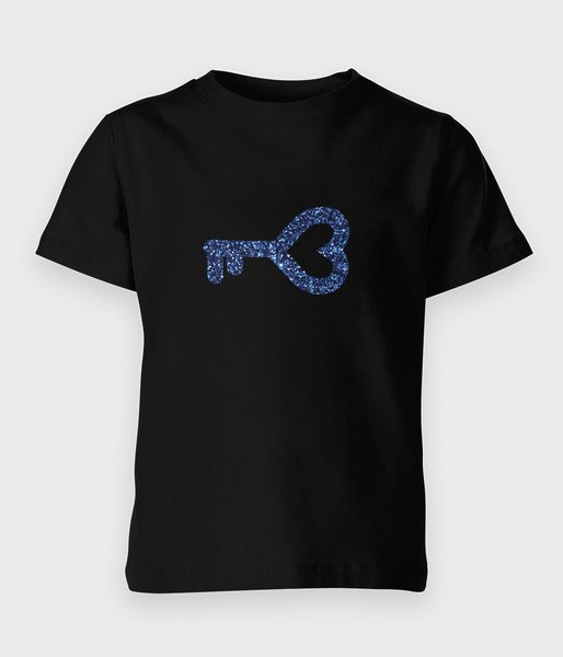 Key 2 - brokatowy nadruk - koszulka dziecięca
