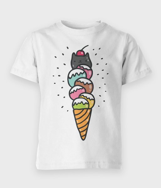 Kitty cream - koszulka dziecięca